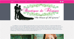 Desktop Screenshot of boutiquedefilipina.com